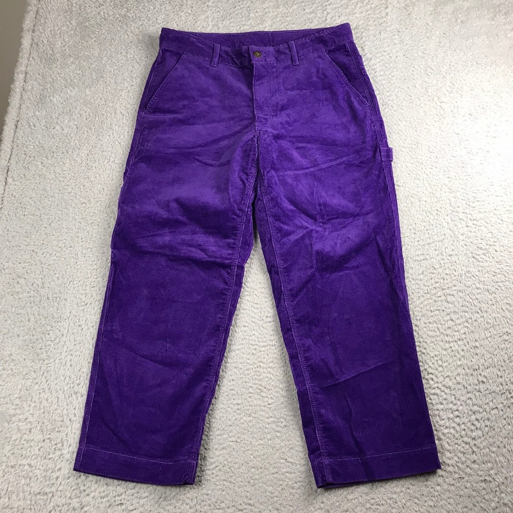The North Face‎ Utility Corduroy Carpenter Pants Womens 12 (34x27) Purple